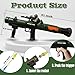 REGLORY Toy Rocket Launcher Rocket Gun with 3 Foam Rockets Toy Rocket Barrel Launcher RPG Gun with Sound Vibration LED Effects Military Pretend Play Blaster Toy Gun Dark Green - Image 4