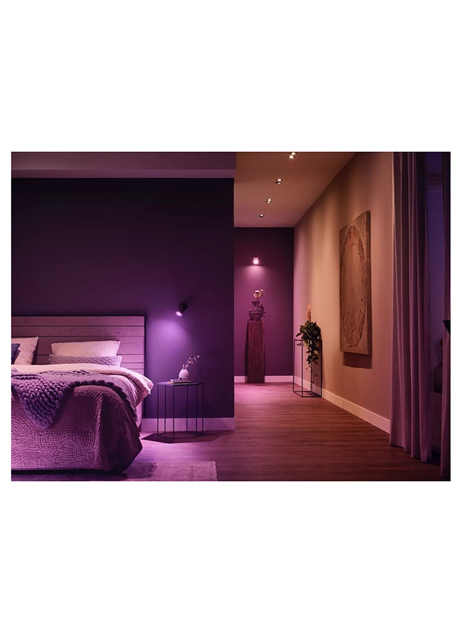 Philips - Philips Hue White and Colour Ambiance Smart Light 2 Pack [GU10 Spot] With Bluetooth. Works with Alexa, Google Assistant and Apple Homekit - Image 1