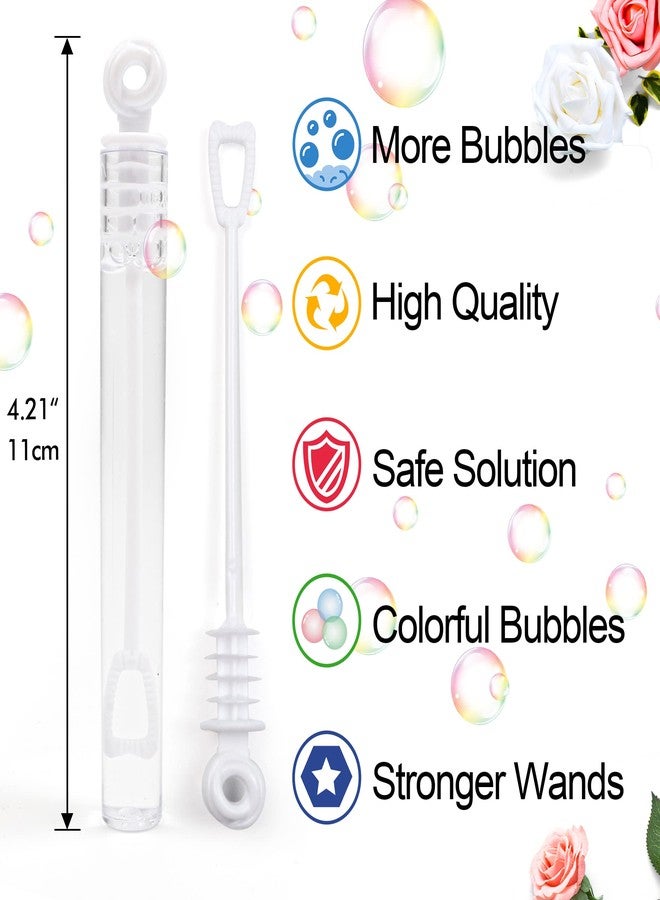 Inscraft 160 Pack Bubble Wands Bulk, Party Favors for Weddings, Anniversaries, Celebrations, Graduation, Birthday, Summer Toys for Kids Toddler Adults by Inscraft - Image 3