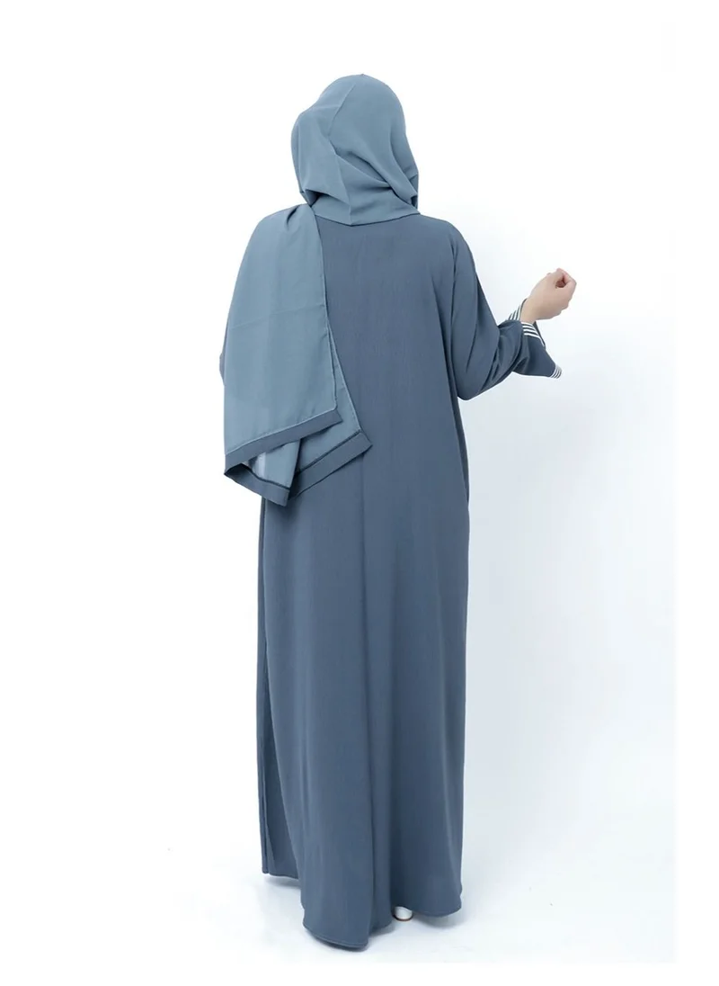 IKKXA Abaya AIK4016 Gray