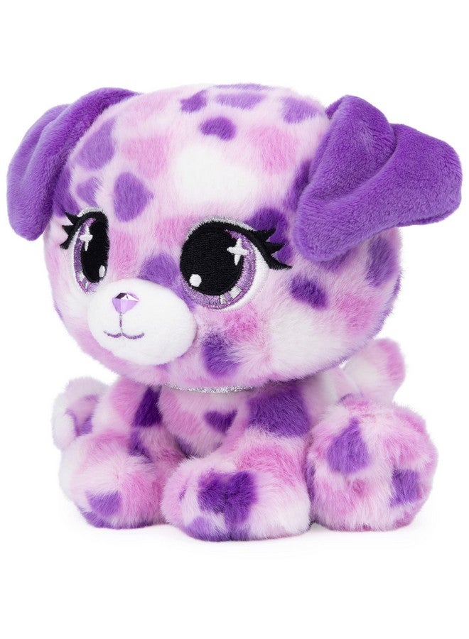 GUND P.Lushes Pets Gem Stars Collection, Callie La’Pooch Puppy Stuffed Animal, Purple/Pink, 6” - Image 3