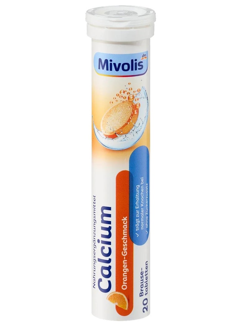 Mivolis Calcium Effervescent Tablets, 20 Count - Image 1