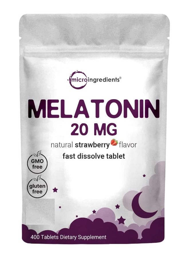 microingredients Microingredients Melatonin Tablet 20 Mg 400 Tablets