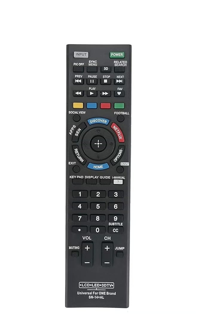 ELTRAZONE Universal Learning Remote Control SN-14+AL – Compatible with Sony RM-YD005, RM-YD014, RM-YD018, RM-YD021, RM-YD028, RM-YD040, RM-YD103, RM-YD156 and More – Easy Setup, Multi-Device Control - Image 3