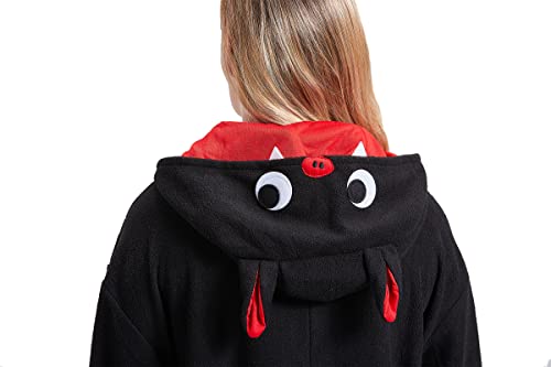 Magicalani Bat Onesie Adult – Soft Polyester Animal Pajamas | Cozy Winter Sleepwear & Cute for Men & Women - Image 3