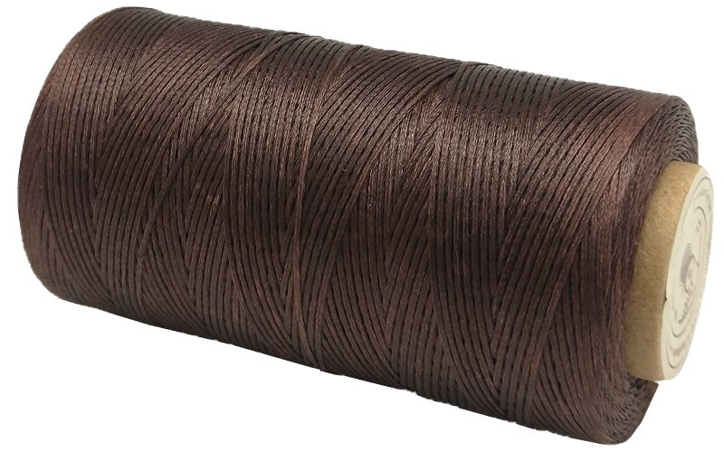 YEQIN Waxed Thread, 328 Yards 150D 1MM Leather Sewing Waxed Thread for Leather DIY, Bookbinding, Shoe Repairing, Leather Projects (Brown #020) - Image 3