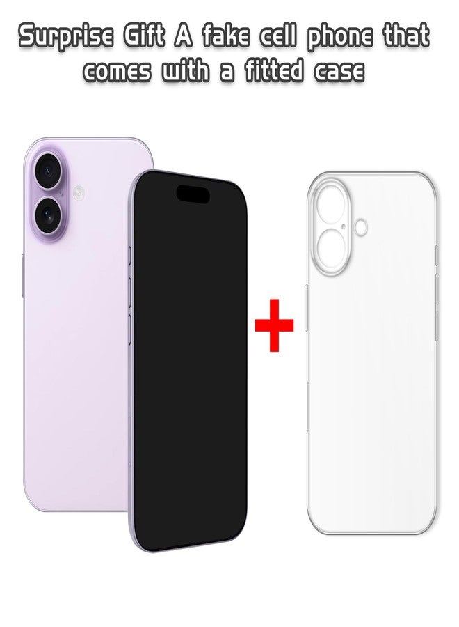 Faawxlo Fake Phone Dummy PropPhone, BlackScreen Decoy PhonePear PhoneNon-Working Phone17Air 17Pro Max, DisplayPhone Look Like Real Phonepro max 17 Purple (17,Lavender,Black Screen) Prop Mobile Phone - Image 4