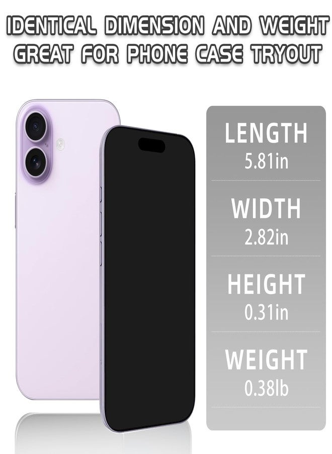 Faawxlo Fake Phone Dummy PropPhone, BlackScreen Decoy PhonePear PhoneNon-Working Phone17Air 17Pro Max, DisplayPhone Look Like Real Phonepro max 17 Purple (17,Lavender,Black Screen) Prop Mobile Phone - Image 2