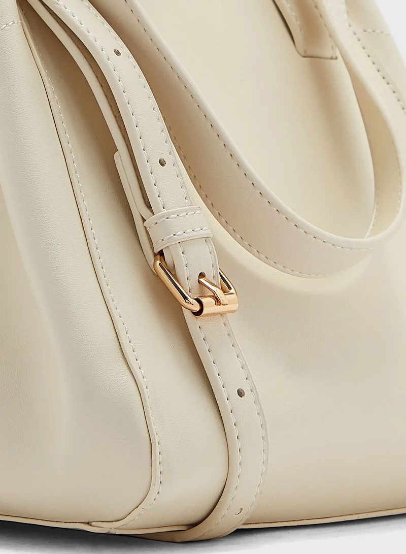 Ginger Minimalist Tote Bag With Long Handle