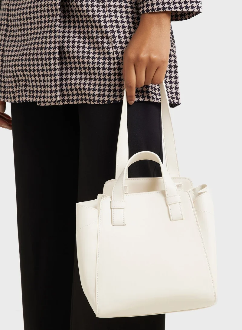 Ginger Minimalist Tote Bag With Long Handle