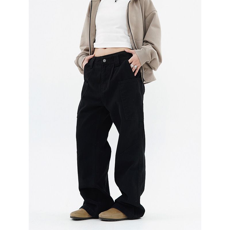 Vintage Classic European-American Design Daily Commute Jeans  Size_M - Image 1