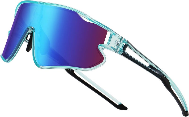 Duco Kids Sunglasses Polarized UV Protection 400 - Kids Sports Sunglasses Boys with Lightweight TR90 Frame - Youth Baseball and Cycling Sun Glasses for Boys & Girls - DK268 - Image 1