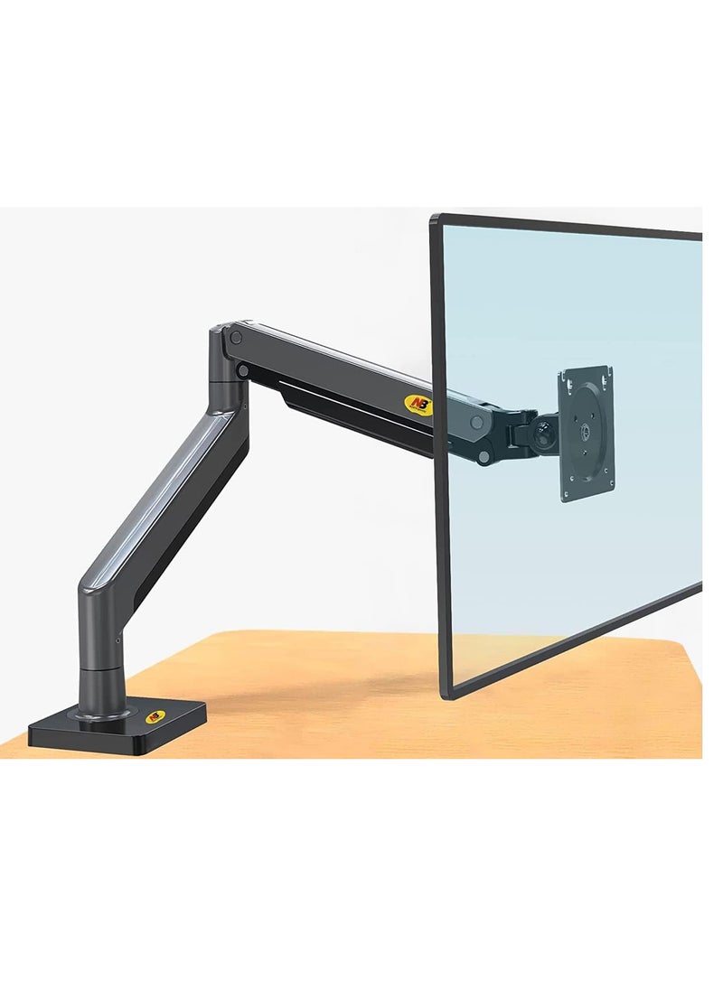 Generic - Full Motion Swivel Monitor Mount with Gas Spring for 22''-40'' Monitors – Height Adjustable, Load Capacity from 4.4 to 26.4lbs - Image 1