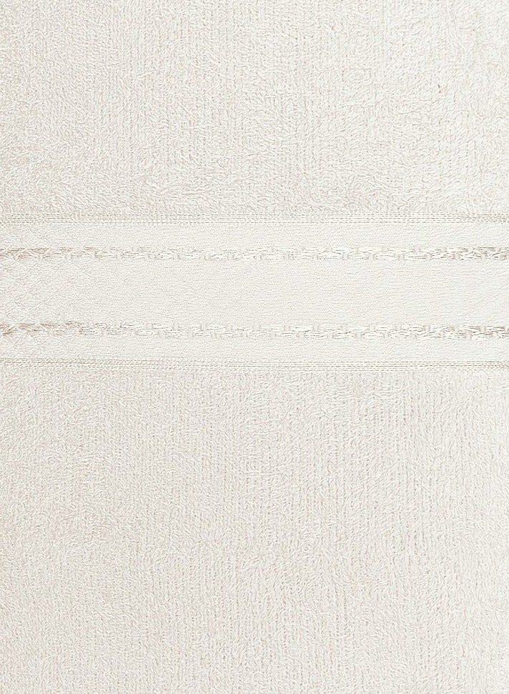 فابينني منشفة حمام قطنية من قطعتين، مقاس 80×160 سم، ناعمة وماصة، وزن 420 جرام لكل متر مربع، منشفة حمام كبيرة بيضاء للسبا والشاطئ والفنادق والمنزل - Image 3