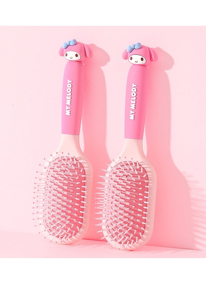 CALL PLAY 1Pcs Kids Hair Brush with Air Cushion - Cute Cartoon Detangling Brush for Girls & Boys, Soft Bristles for Tangle-Free & Painless Brushing, Fun Children's Styling Comb - Image 1