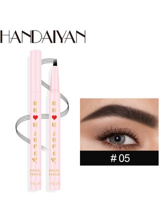 Liquid Eyebrow Pencil Waterproof Long Lasting Four-Fork Natural Ultra Precise Sweat-Proof Non-Marking New Formula Longwear Brow Tint Brown - pzsku/Z70CA222759C82EC9F992Z/45/1746220545/b8ac632d-b8b6-4170-86fd-e4cf7e8c72af