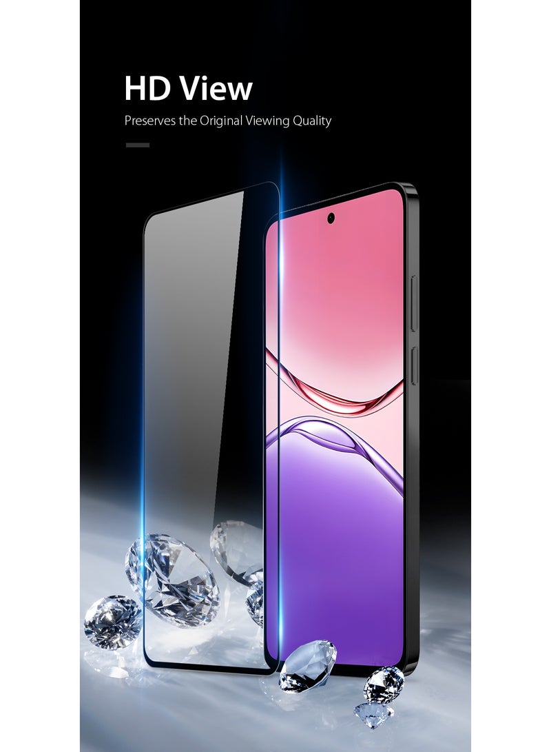 Tempered Glass Screen Protector, 9H Hardness Anti-Scratch Tempered Glass flim, Case Friendly,Anti-Scratch For Oppo A5 Pro 4G/5G / Oppo A5 4G - Image 3