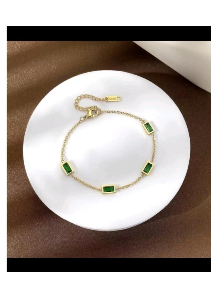 FIFTY 50 - High Quality Stainless Steel Trendy Bracelet For Women - Image 1