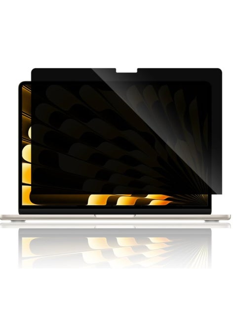 1Pack Privacy Screen Protector Compatible with MacBook Air 15 inch 2025 Release A3241 M4 Chip/ 2023 Release A2941 M2 Chip /2024 Release A3114 M3 Chip, Laptop Privacy Screen Filter Film Matte Anti Glare Scratch Proof