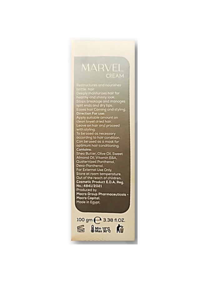 Marvel Restorative Hair Cream Enriched With Shea butter 100gm - Image 2