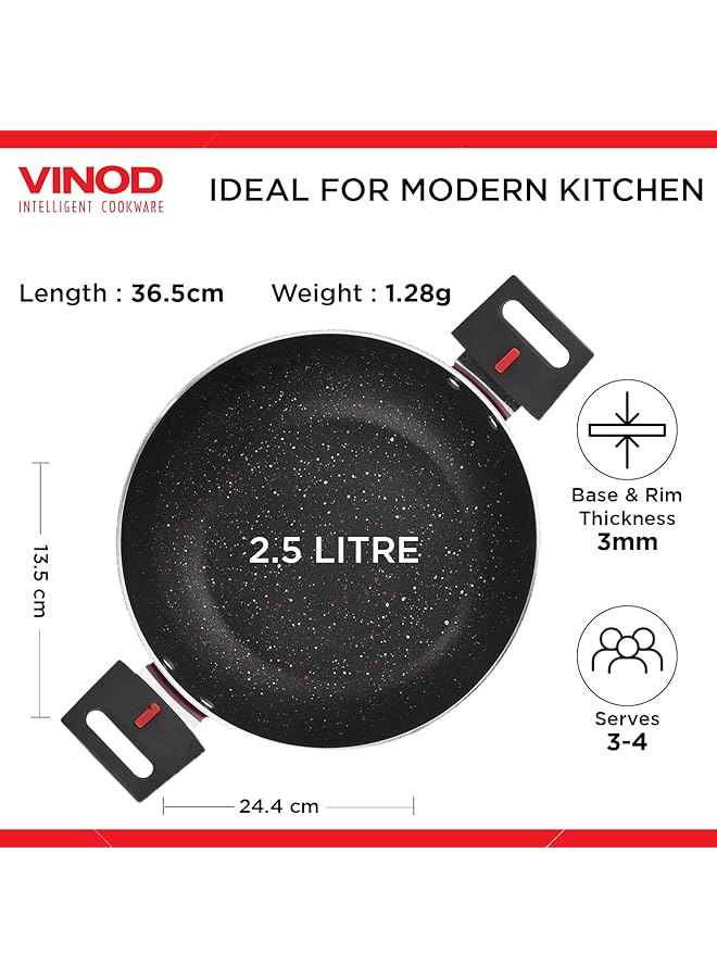 VINOD Popular Non Stick Kadai 24 Cm - Image 5