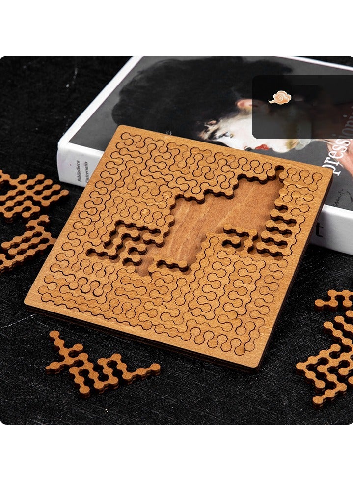 Children's educational puzzles, brain-burning intelligence questions, creative pattern decryption, adult challenge, stress relief toys - Image 1