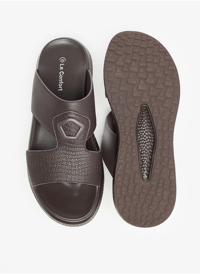 Le Confort Textured Slip-On Sandals  - Image 5