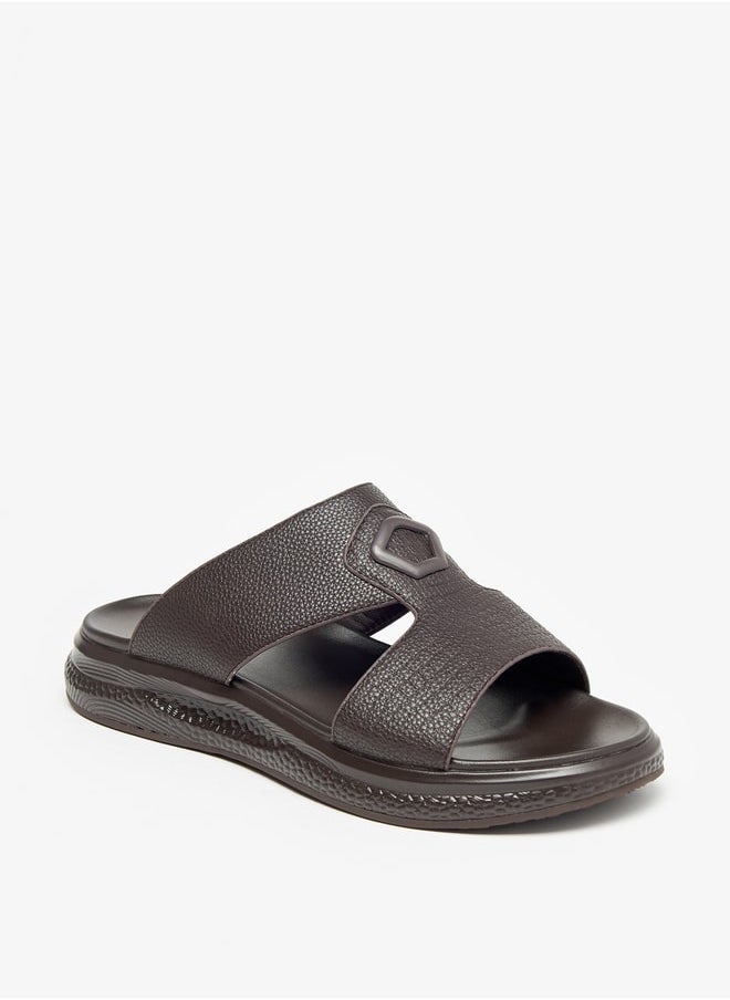 Le Confort Textured Slip-On Sandals  - Image 1