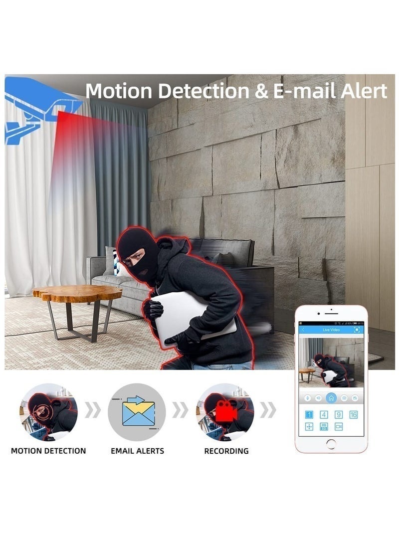 JORTAN 6MP WiFi Outdoor PTZ Security Camera, 6X Zoom, 360° Pan Tilt Control, Motion Detection & Auto Tracking, 2-Way Audio, Color Night Vision, IP66 Waterproof - Image 5