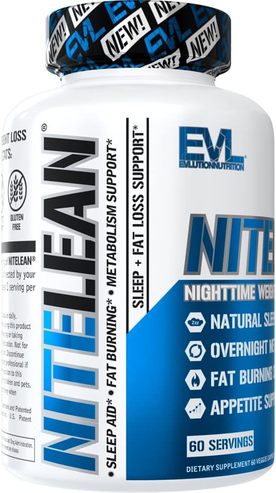 Evlution Nutrition Night Time Fat Burner Support  Overnight Sleep and Weight Loss Support Pills with Thermogenic Green Tea and White Kidney Bean Extract  Diet Pills That May Help Stubborn Fat Loss - Image 4