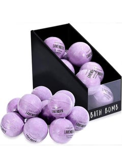 BODY & EARTH Bath Bombs Gift Set for Women, BODY & EARTH 10 X 3.5 oz Essential Oils Lavender Handmade Birthday Gift Idea for Family, Women, Men, Mothers Day Gifts for Mom  - Image 1