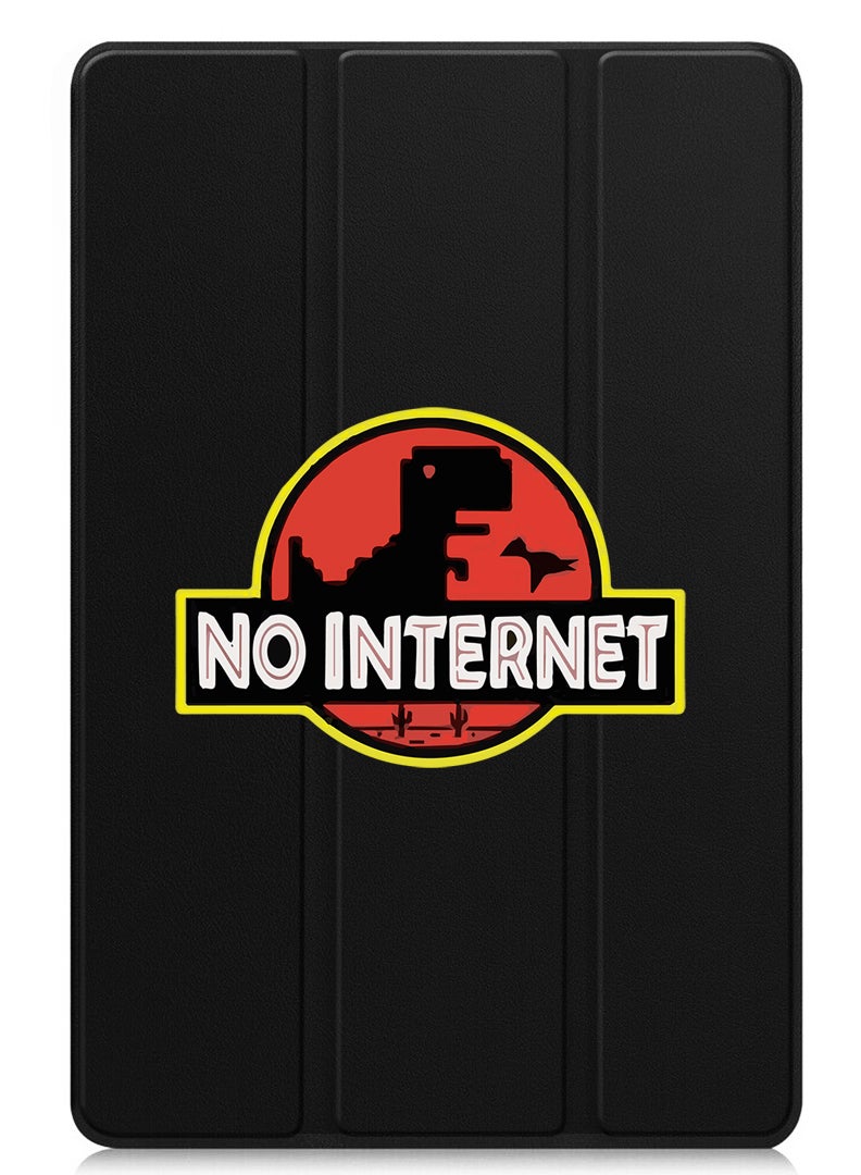 Theodor Protective Flip Case For Apple iPad mini 7th Generation (A17 Pro 2024 / Mini 6 2021 6th Generation) With Trifold Stand Auto Wake Sleep Shockproof Cover No Internet - Image 1