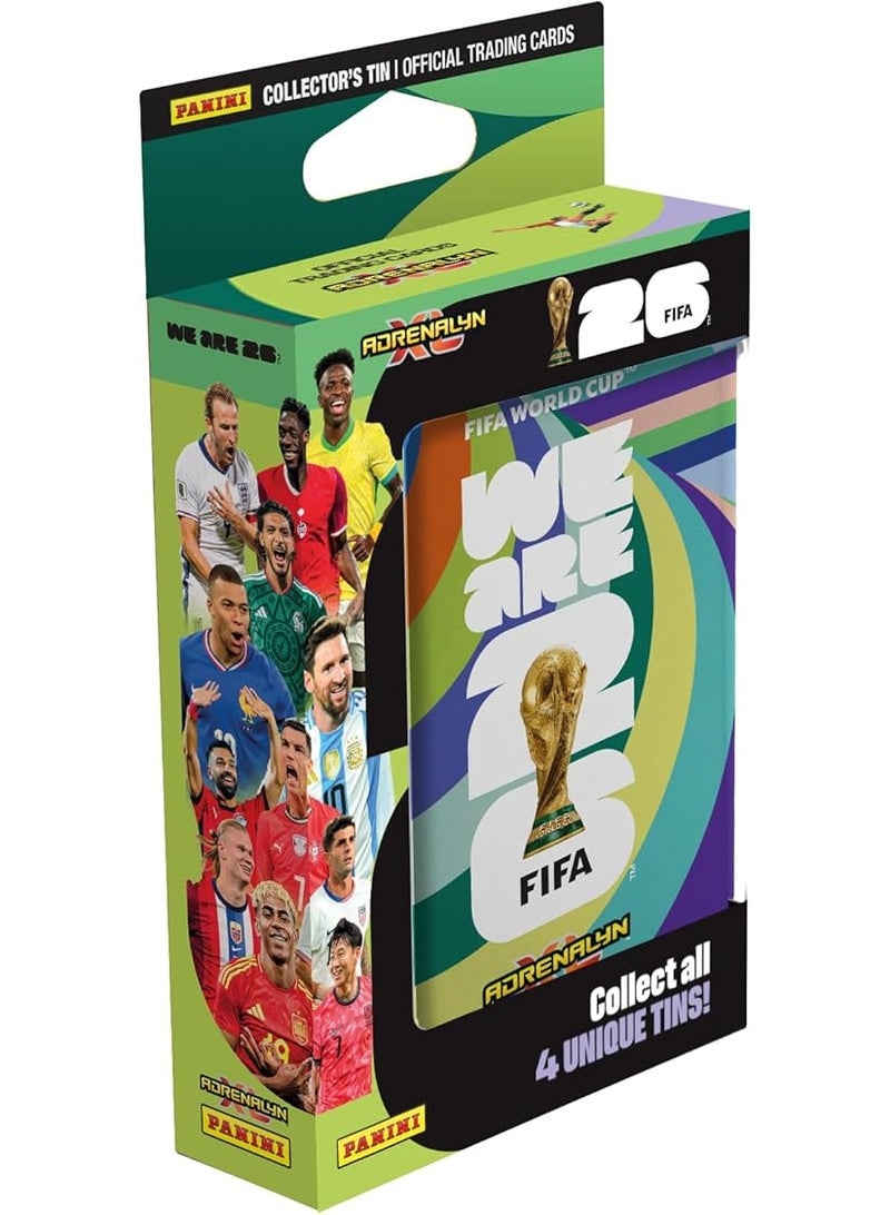 بانيني كأس العالم فيفا 2026 Adrenalyn XL علبة مقتنيات مع 32 بطاقة تداول (تتضمن 3 بطاقات إصدار محدود) - Image 1