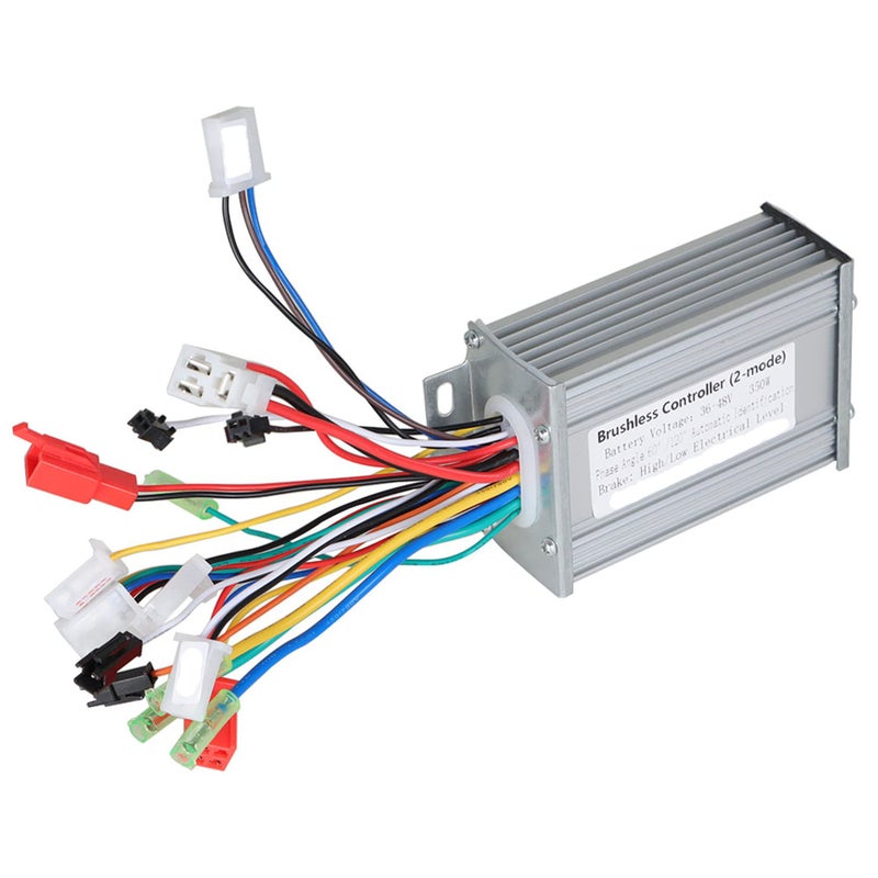 Silscvtt Brushless Motor Speed Controller 3648V 350W Scooter Controller DC Replacement for EBike Scooter Motor Controller
