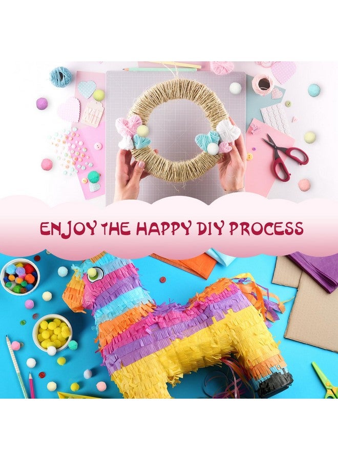 Tegeme 2000 Pieces Pom Poms 1 Cm Assorted Pompoms And Crafts Fuzzy Balls For Diy Arts And Craft Making Decorations (Light Colors) - Image 5