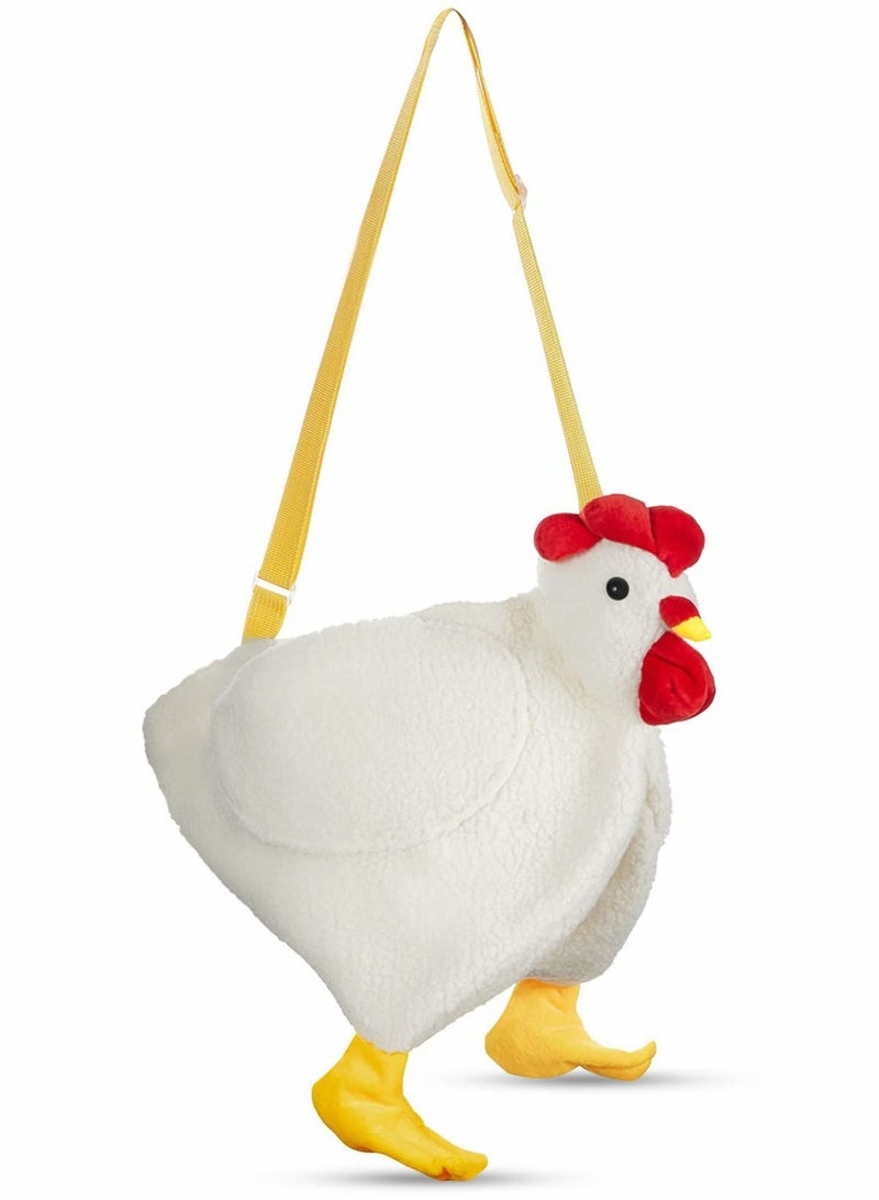Excefore Animal Style Shoulder Handbag Girl Hen Crossbody Purse - Image 1