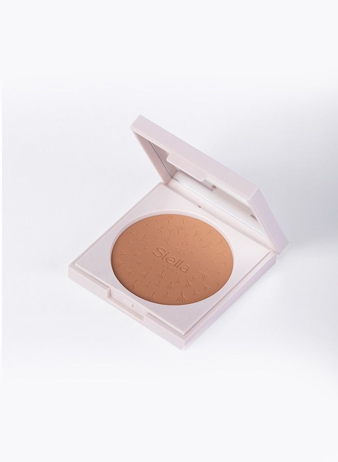 Siella Beauty Bronza Honey 01 BRONZER For Face Makeup 12Gm Made In Italy - Image 3