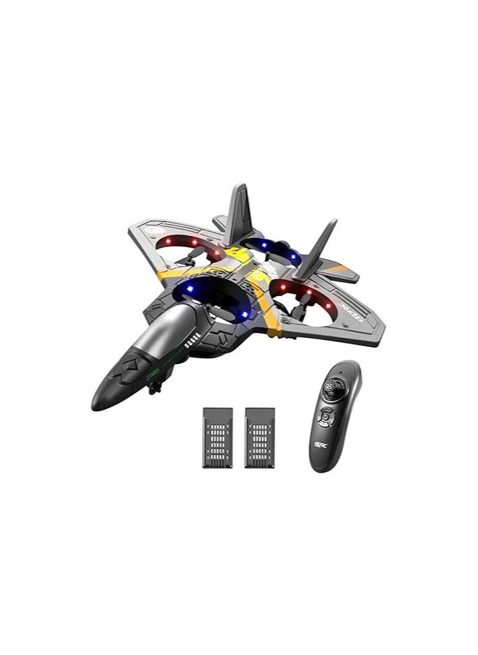 V17 RC Airplane 2.4GHz 6CH – Foam EPP Remote Control Glider Plane for Kids – Lightweight, Crash-Resistant Fighter Jet Toy  - Image 1