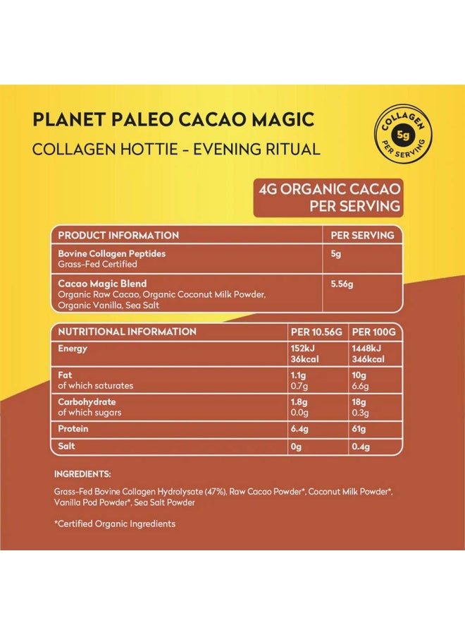 Planet Organic Planet Paleo Organic Pure Type 1 And 3 Collagen Cacao Magic 264G - Image 4