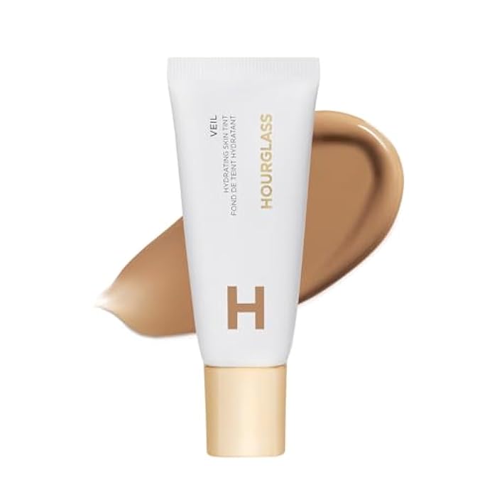 Hourglass Veil Hydrating Skin Tint, Dewy Tinted Moisturizer, Makeup and Skincare Benefits, Lightweight, Buildable Coverage, Vegan, Cruelty-Free Hourglass Skin Tint for Radiant, Natural Glow - Image 1
