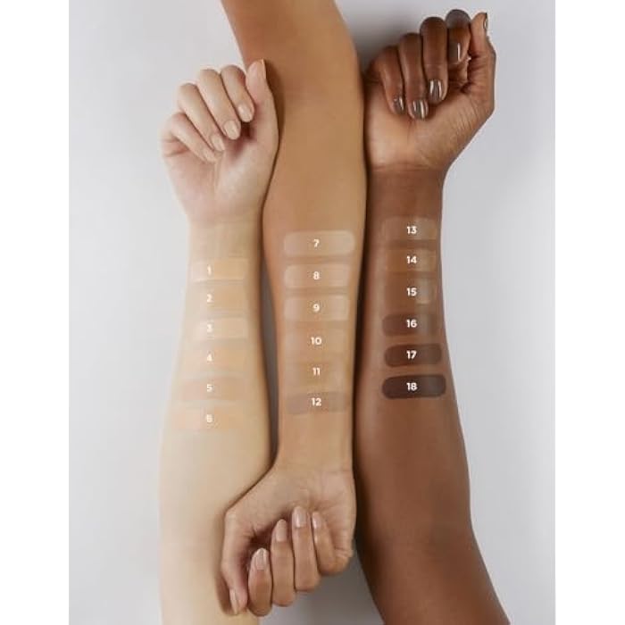 Hourglass Veil Hydrating Skin Tint, Dewy Tinted Moisturizer, Makeup and Skincare Benefits, Lightweight, Buildable Coverage, Vegan, Cruelty-Free Hourglass Skin Tint for Radiant, Natural Glow - Image 4