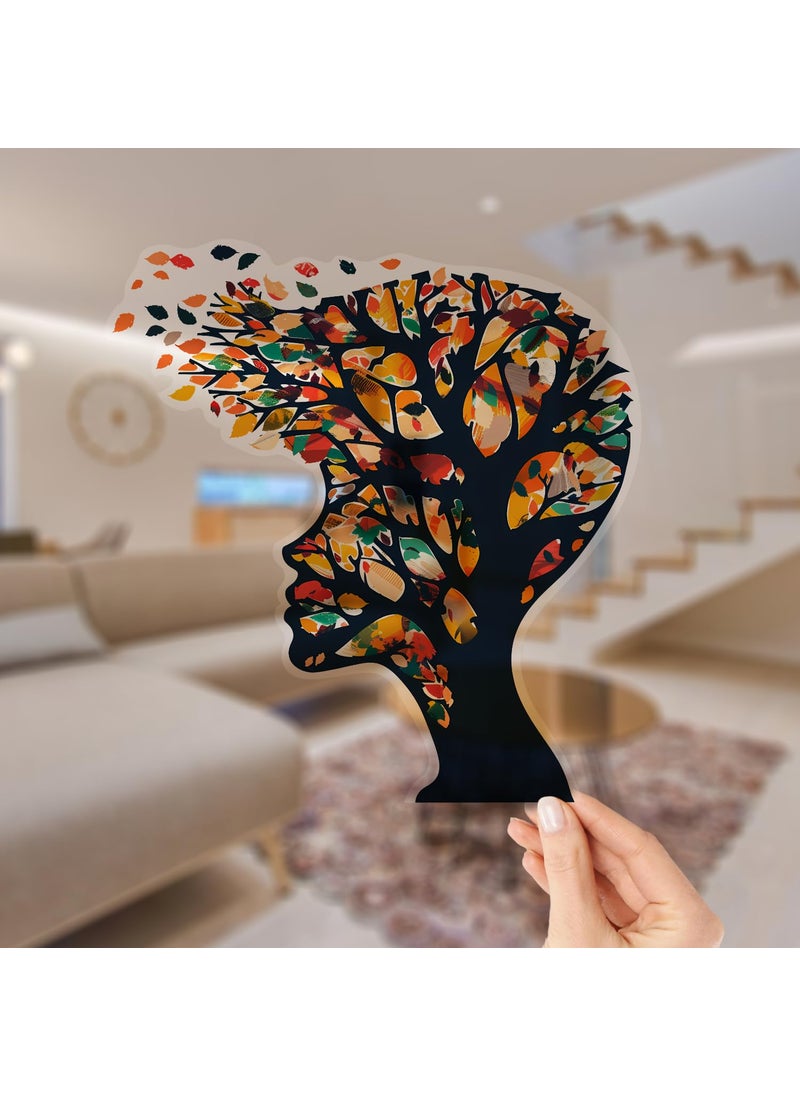 Generic Tree Theme Silhouette Switch Panel Stickers 8 Pack Wall Decoration Self Adhesive PVC Black  - Image 2