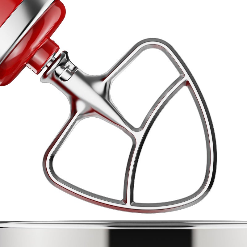 InnoMoon Stainless Steel Flat Beater for KitchenAid Stand Mixer, Paddle Attachment for KitchenAid Mixer Attachments, Fits 4.5-5Qt Tilt-Head Stand Mixers, Dishwasher Safe Beater Replacement by InnoMoon - Image 1