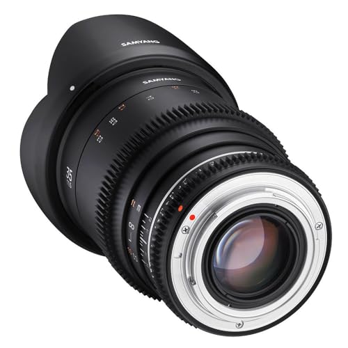 Samyang MF 35MM T1.5 VDSLR MK2 Lens for Sony E, Black - Image 4