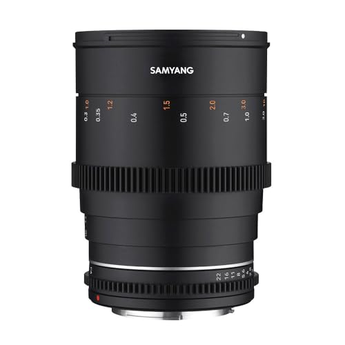Samyang MF 35MM T1.5 VDSLR MK2 Lens for Sony E, Black - Image 3