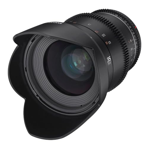 Samyang MF 35MM T1.5 VDSLR MK2 Lens for Sony E, Black - Image 2