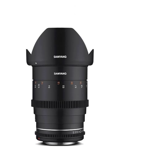 Samyang MF 35MM T1.5 VDSLR MK2 Lens for Sony E, Black - Image 1