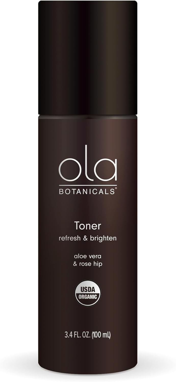 Dr. Mercola Ola Botanicals Toner 34 Fl Oz Aloe Vera  Rose Hip Refresh  Brighten Certified USDA Organic Cruelty Free NonGMO Dr Mercola