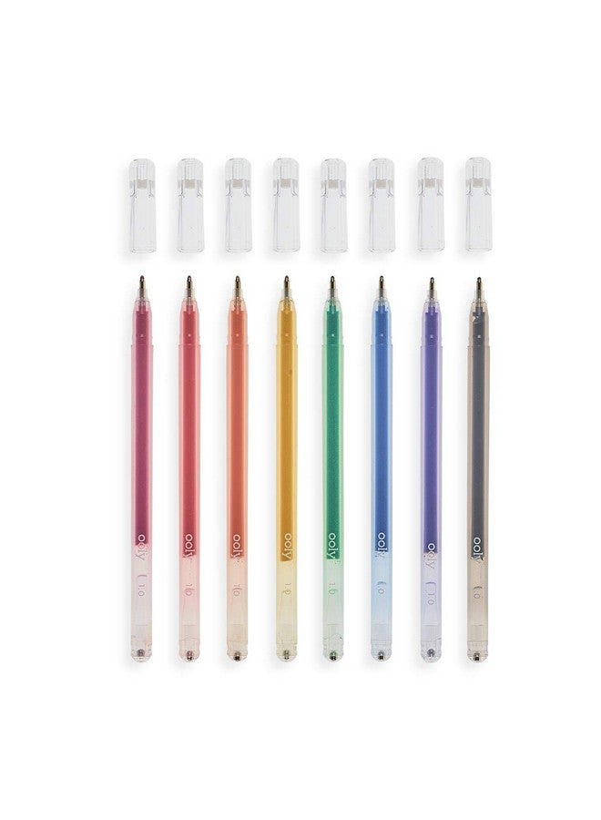 أولي مجموعة أقلام جل لامعة من Radiant Writer'S مكونة من 8 أقلام - أقلام لامعة للأطفال والكبار ولوازم فنية ولوازم مكتبية [8 أقلام جل لامعة] - Image 3