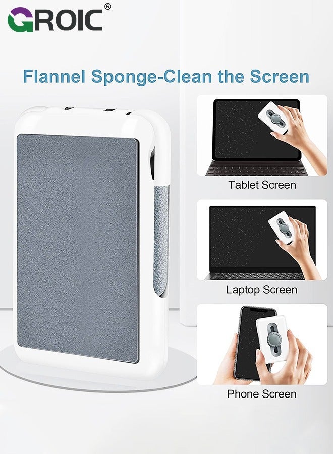 GROIC Laptop Screen Keyboard Cleaner Kit for Computer Macbook Airpod Phone iPhone Pro, Multifunctional Cleaning kit, Electronic Earbud Pen Brush Tool iPad, iPod, Headphone, Tablet,TV Camera Len  - Image 5